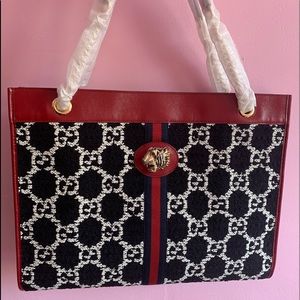 Rajah Large GG tweed tote